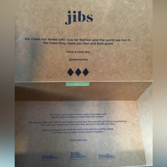 Jibs Classic Rose Gold Diamond Perforated Leather, Natural Cork Slip-Ons; Size 7 - Picture 9 of 11